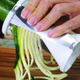 The Veggetti takes up way less space than a traditional spiralizer, but can still durn vegetables into noodles for a healthier pasta alternative.